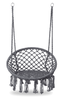 Wiszący fotel Bocianie gniazdo Krzesło ogrodowe szare Modernhome GW-076 GREY
