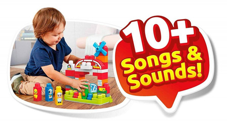 Fisher Price: Muzyczna farma Mega Bloks 46 elementów