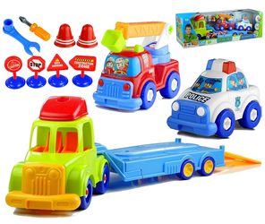 Zestaw pojazdów do rozkręcania dla dzieci Zabawkowe samochody narzędzia