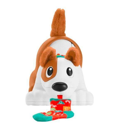 Interaktywny edukacyjny Piesek Raczkuj ze mną dla dzieci Fisher Price