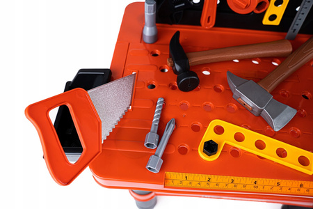 Warsztat majsterkowicza, warsztat dla dzieci, zestaw narzędzi