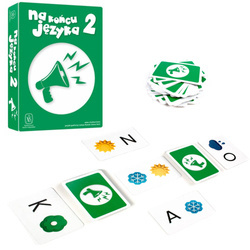 Gra słowna rodzinna - Na końcu języka 2 Nasza Księgarnia