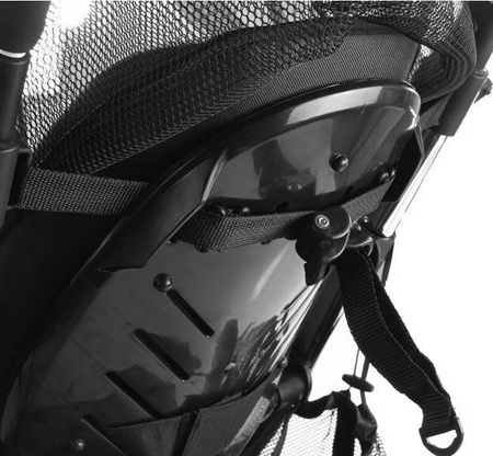 Rowerek trójkołowy dla dzieci wózek spacerówka z daszkiem PRO400 różowy