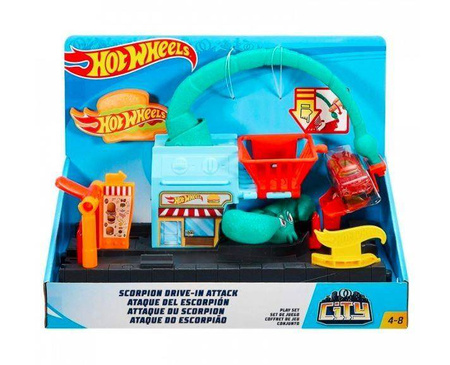 Hot Wheels Zestaw Tematyczny Pułapka Skorpiona + samochodzik