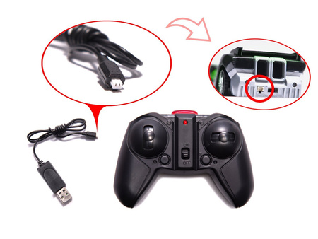 Samochód zdalnie sterowany Defier Climbing Car Auto RC na pilota Jeździ po ścianach pomarańczowy