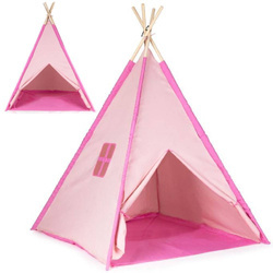 Namiocik namiot indiański dla dzieci tipi wigwam różowy 150cm
