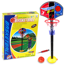 Zestaw do gry w koszykówkę dla dzieci z pompką i piłką Koszykówka Plac zabaw