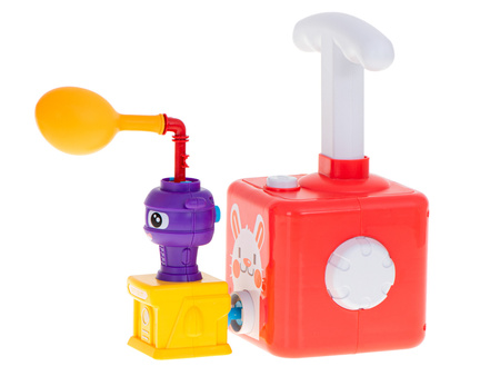 Zestaw aerodymnamiczna wyrzutnia samochodów na balony Królik