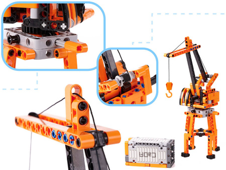 Sterowany transpotrter RC Klocki CADA 634el C71002W