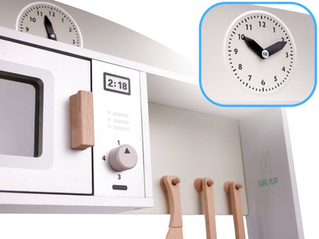 LULILO Drewniana Kuchnia MDF Kuko + akcesoria