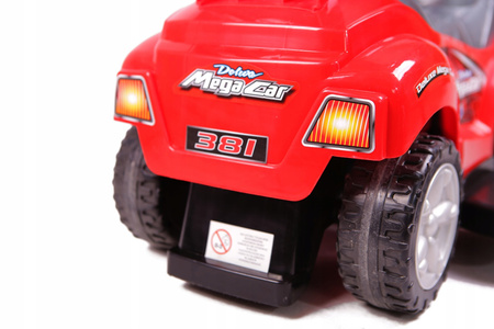 Autko jeździk samochód dla dzieci pchacz z rączką do prowadzenia 