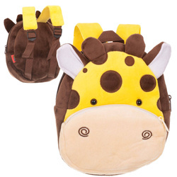 Plecak dla przedszkolaka - pluszowa Żyrafa