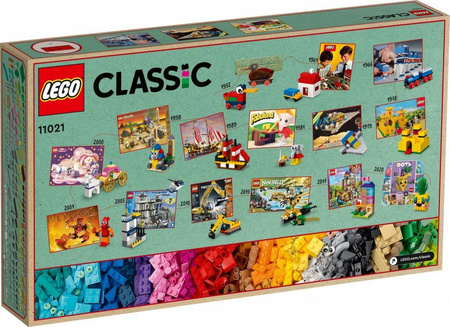Lego Classic 11021 zestaw 90 lat zabawy - 1100el