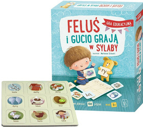 Feluś i Gucio grają w sylaby Gra Edukacyjna dla najmłodszych