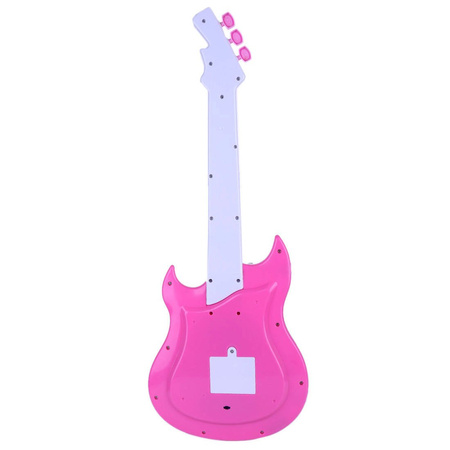 Gitara elektryczna dla dziewczynki Zestaw muzyczny z okularami i mikrofonem 