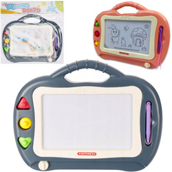 Tablica magnetyczna do rysowania pisania dla dzieci znikopis stempelki