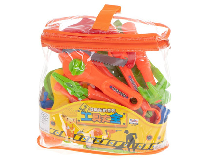 Zestaw narzędzi dla dzieci Warsztat małego majsterkowicza w torbie 34 elementy