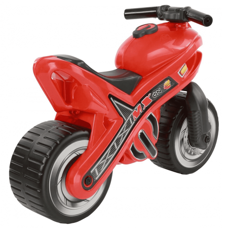 Jeździk motorek dla dzieci MX Motor czerwony WADER Polesie 67180