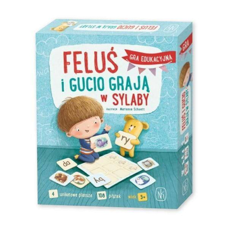 Feluś i Gucio grają w sylaby  Gra Edukacyjna dla najmłodszych