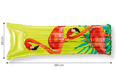 Dmuchany materac plażowy - Flaming INTEX 59720