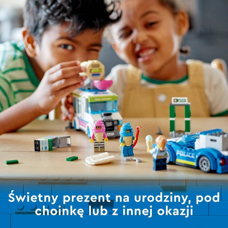 LEGO City 60314 Policyjny pościg za furgonetką z lodami
