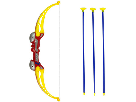 Zestaw strzelecki dla dzieci łuk ze strzałami tarczą i okularami