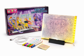Tablica podświetlana do rysowania K-popowe łowczynie demonów dla dzieci