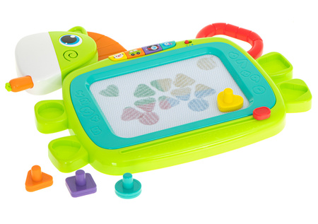 Tablet graficzny z rysikiem dla dzieci Tablica do rysowania Znikopis z pieczątkami HOLA