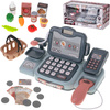 Zabawkowa kasa fiskalna sklepowa dla dzieci koszyk waga mikrofon