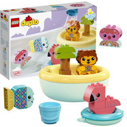 Lego DUPLO 10966 Zabawa w kąpieli pływająca wyspa zwierzątka