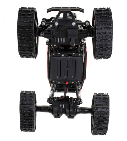 Duży samochód zdalnie sterowany Rock Crawler Climbing Auto RC LHC012 4x4 czarny