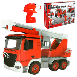 Auto RC dla dzieci Wóz strażacki zdalnie sterowany Straż pożarna DIY