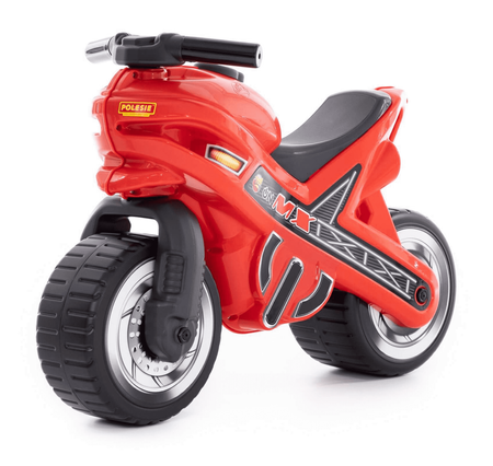 Jeździk motorek dla dzieci MX Motor czerwony WADER Polesie 67180