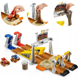 Tor wyścigowy z utrudnieniami Wyścig w błocie Blaze dla dzieci Fisher Price