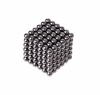 Neocube kulki magnetyczne 5 mm dla dzieci klocki konstrukcyjne puzzle 3D 216 elementów srebrne