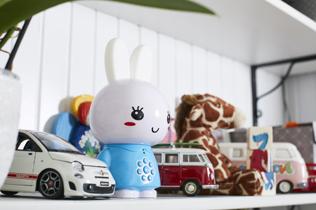 Interaktywny króliczek Alilo Honey Bunny G6 Lampka nocna Odtwarzacz MP3 fioletowy