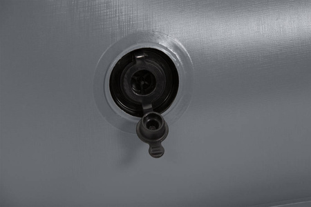 Dmuchany szary fotel leżak materac 165x84x79 cm Bestway 75064