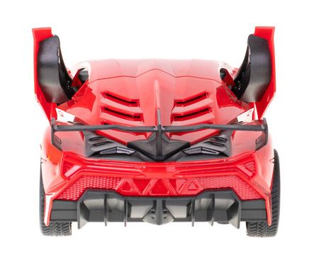 Zdalnie sterowany duży samochód Lamborghini RC Winner Racing 3 dla dzieci czerwony 1:16