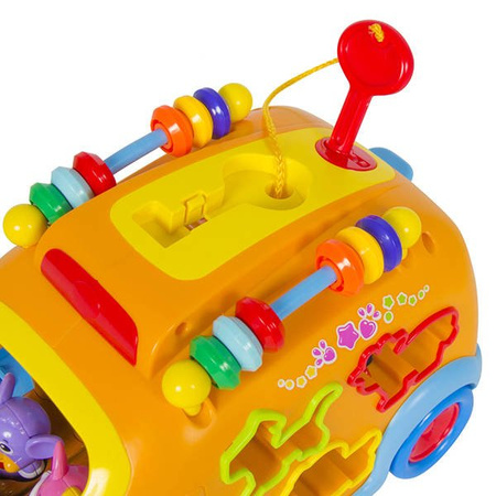 Interaktywny autobus edukacyjny dla dzieci Sorter z liczydłem HOLA