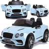Samochód na akumulator Bentley Supersports JE1155 pojazd elektryczny Auto dla dzieci światła LED pilot niebieski