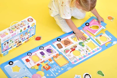 CzuCzu Puzzlle z dziurką Lody! Lody! 23 elementy