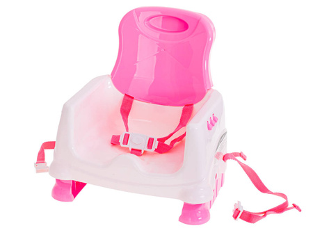 Krzesełko 2w1 stolik interaktywny z muzyką różowy