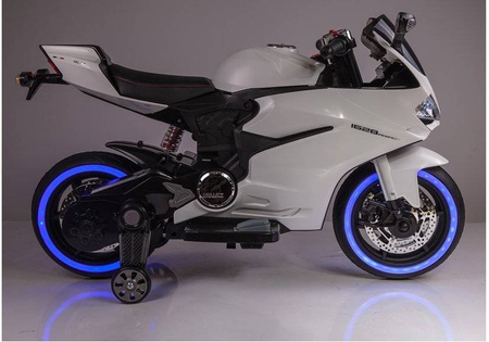 Duży motocykl elektryczny motor na akumulator dla dzieci światła LED SX1628 