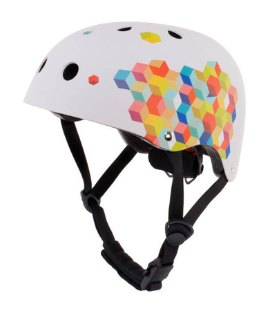 Kask rowerowy dla dzieci M z lampką LED Cubic Sun Baby 3-7 lat