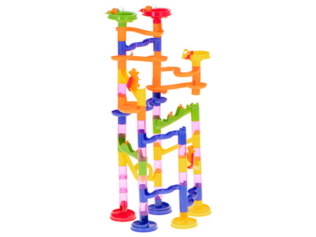 Zjeżdżalnia Tor kulkowy Labirynt 74el. Marble