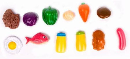 Zestaw kuchenny do gotowania dla dzieci garnki jedzenie akcesoria 22 elementy