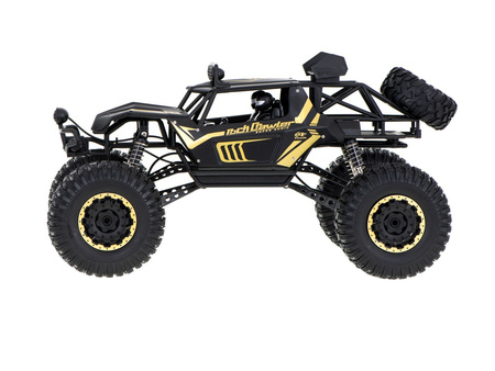 Duży samochód terenowy zdalnie sterowany RC Auto Rock Crawler 1:8 51cm czarny