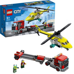 LEGO Klocki City 60343 Laweta helikoptera ratunkowego
