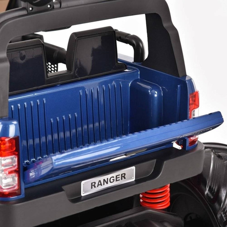 Pojazd na akumulator samochód elektryczny Monster Truck Ford Ranger auto dla dzieci niebieski