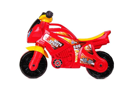 Jeździk motorek biegowy dla dzieci czerwony motor Technok 5118